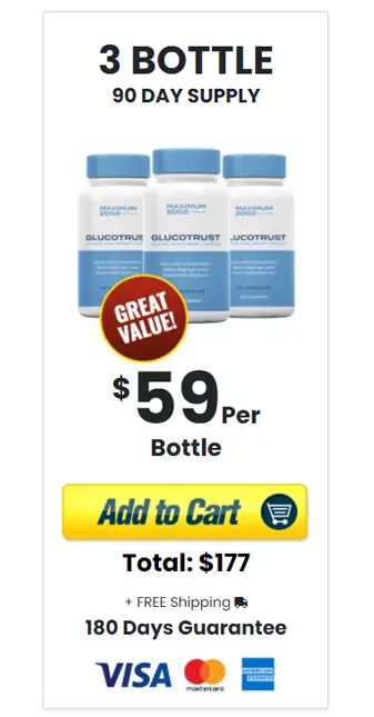 Glucofort 3 bottle price